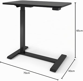 ESMART EAC-121BB Electric Side Table on Wheels