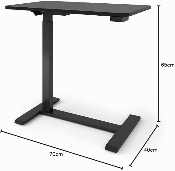ESMART EAC-121BB Electric Side Table on Wheels