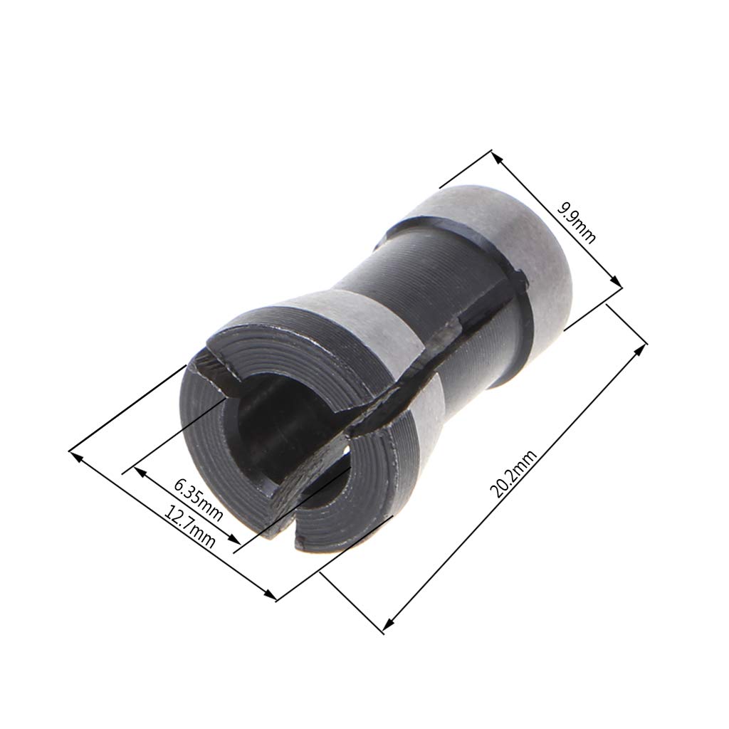 Kalttoy 6.35Mm 6.35 / 8Mm Collet Chuck Engraving Trimming Machine Electric Router High Electric Router For Rocks