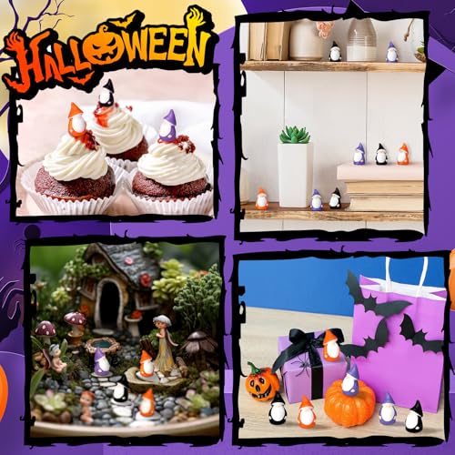 60 Figuras Miniatura de Duendes de Resina para Halloween miniatura 6