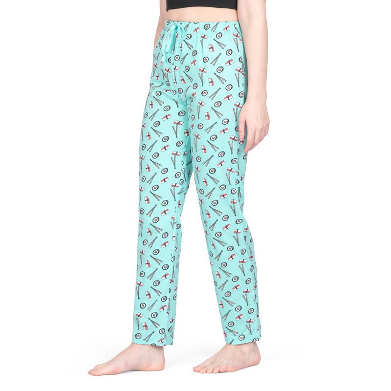 Image of Real Basics Women's Cotton Printed Pyjama Pack of 1