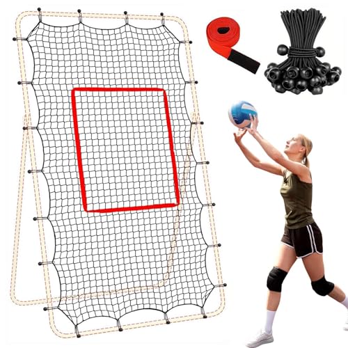 Red de rebote de voleibol para jardines, diversión y entreno en familia