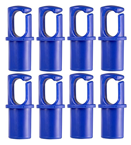 Upper Bounce Universal Trampoline Pole Cap Enclosure Net Hook Fits for 1