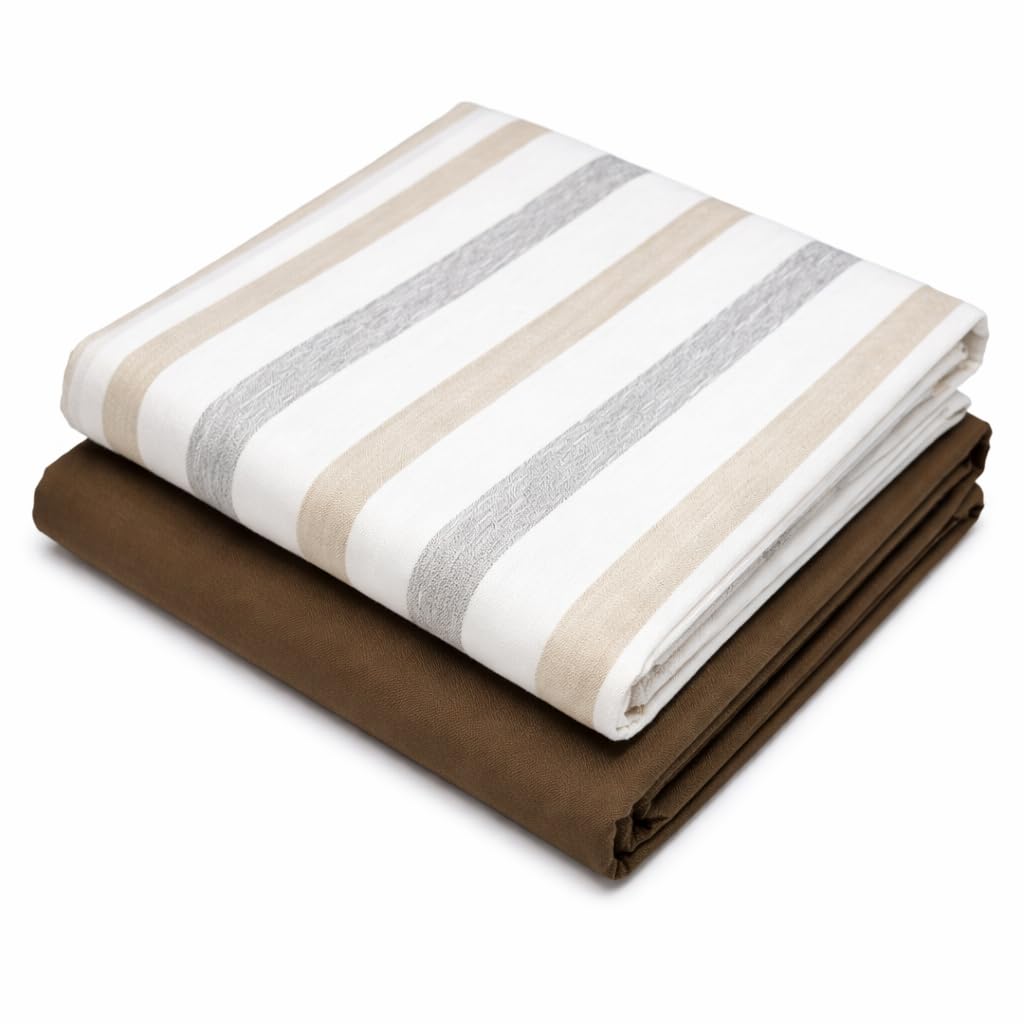 Men’s Unstitched Shirt & Pant Fabric Combo | Cotton Blend | Shirt 0.88m x 2.24m | Pant 1.14m x 1.50m | Multiple Stripe Variations-image-47