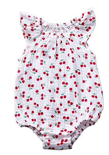 L&ieserram Vestito Pagliaccetto Stampato Ciliegia