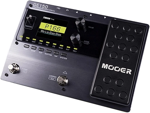 PEDALEIRA P GUITARRA MOOER GE150 COM FONTE