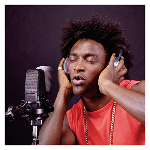 Microphone TAK55 avec filtre anti-pop et suspension robuste pour capsule stable