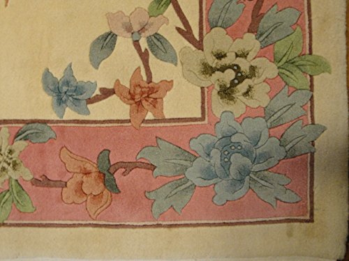 Handgeknüpfter China Orientteppich aus Schurwolle 308 x 250 cm Peking Design – Bild 5