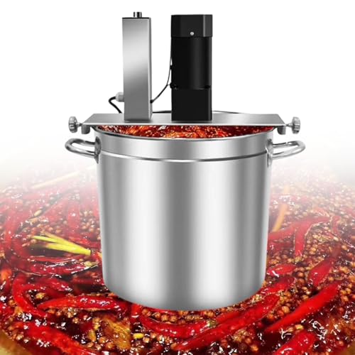 Batidora automática de alimentos, agitador de acero inoxidable para condimentos de olla caliente, salsa de sopa inferior, velocidad ajustable para hacer mermelada, salsa, 12 pulgadas