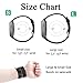 Wepro Band Compatible with Fitbit Versa 2 Bands for Women Men, Soft Band Compatible with Fitbit Versa Bands, Sport Waterproof Breathable Replacement Wristband Strap for Versa Lite, Large, Black, 1 Pack