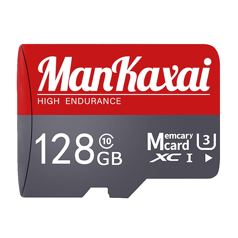 マイクロSDカード 128GB, 高耐久, 防水, 最大読取速度100MB/s, ドライブレコーダー・スマートフォン・タブレット対応