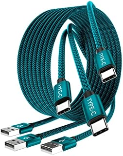 USB Type C Charger Cable 3Pack 1/2/3M,Charging Cord for Samsung Galaxy A10E A20 A21 A11 A50 A51 A52 A53 A70 A72 A73 A42 A32 A33 A12 A22,S21 S22 S23,Note 10,Z Flip Fold 3 4,Tab S6 S7 A7 Lite S8