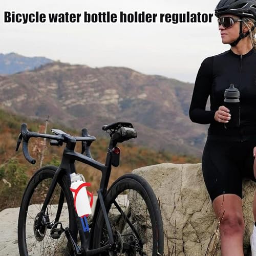 Adaptateur de support de bouteille d'eau pour vélo avec pince de fixation premium - 2