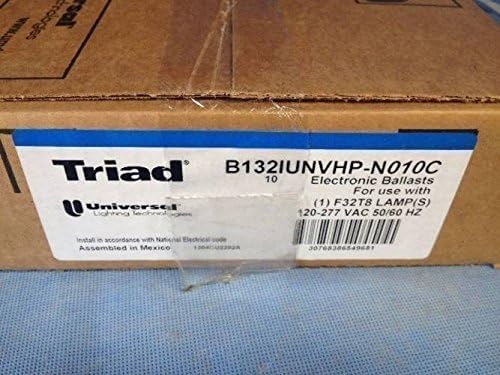 Box of 10 Triad B132IUNVHP-N Electronic Ballasts B1321UNVHP 120-277 VAC