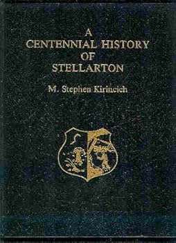 Hardcover A Centennial History of Stellarton. (signed) Book