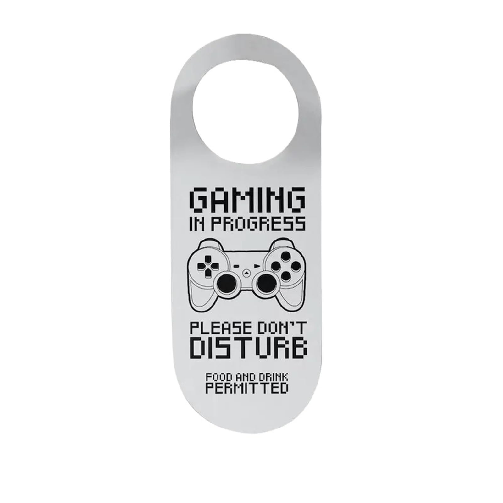 Door Handle Hanging Sign Door Hanging Signs Game Themed Room Do Not Disturb