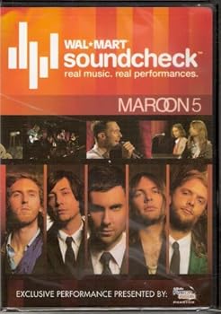 DVD Maroon 5 - WalMart Soundcheck (Limited Edition Rlease) Book