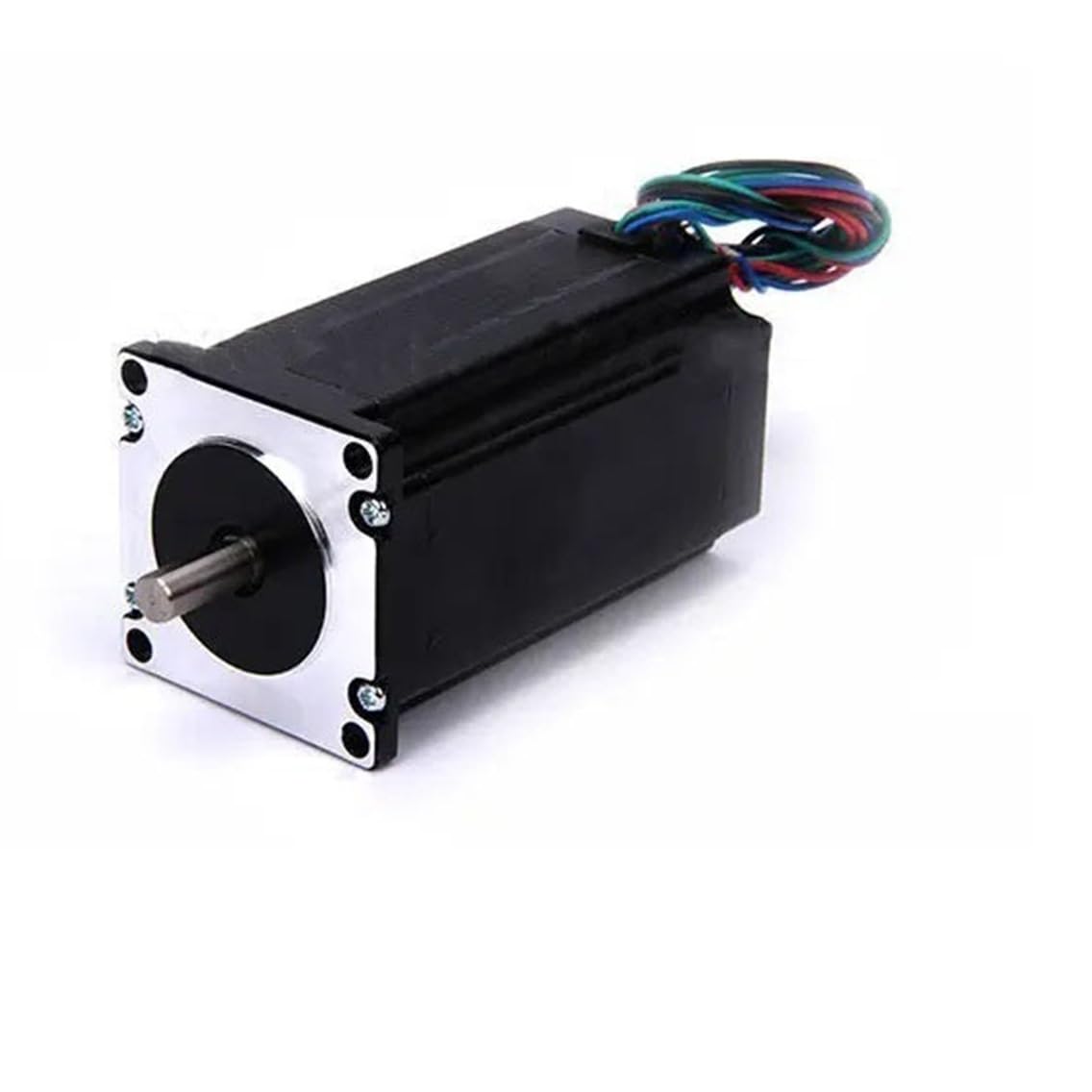 GTPBAO sterownik sterownika 1 szt. 2-fazowy 4 przewody 57 mm kołnierz silnik krokowy 4,4 A 3,1 Nm 1,8 stopnia Nema 23 silnik krokowy 23HS5401 8 mm 10 mm maszyna CNC z pojedynczym wałem (10 mm)
