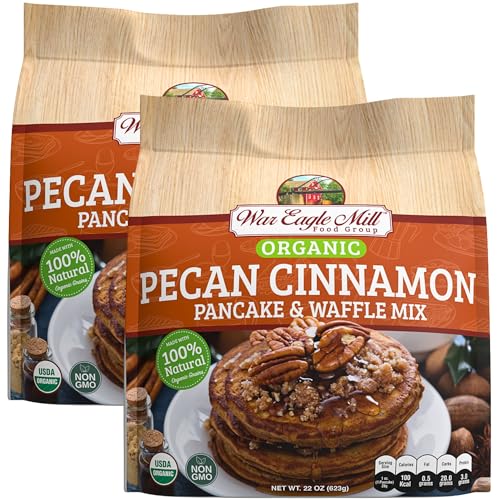 War Eagle Mill Organic Pecan Cinnamon Whole Grain Pancake &