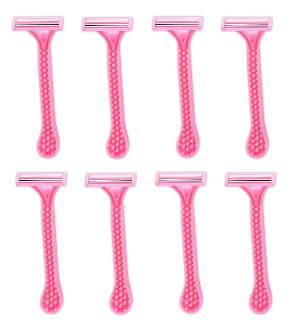 Hair Removal Shaving Razor for Underarms, Legs and Bikini Line for Safe and Hygienic | Experience Close and Irritation-Free Shaves for Girls/Women Pack of - 8 (B0B217JY6V) Amazon Price History, Amazon Price Tracker