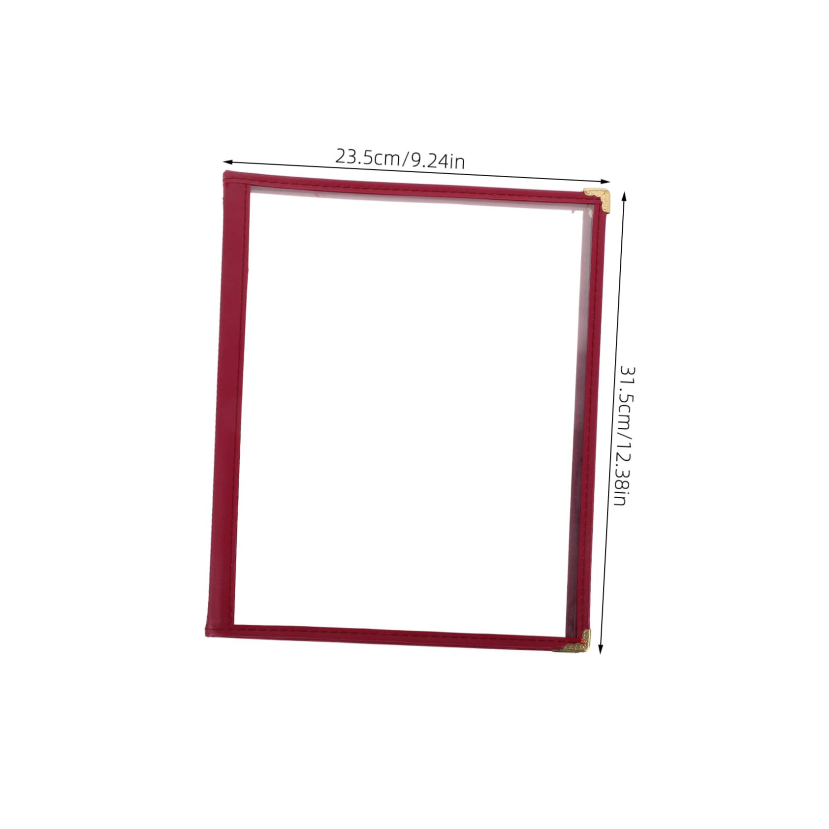 STOBAZA 8-View Menu Book Holder for Restaurants A4 Size Menu Covers Stylish and