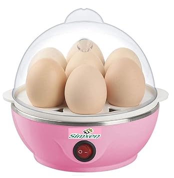 YATASHVI Egg Boiler Electric Automatic Off 7 Egg Poacher for Steaming, Cooking Also Boiling and Frying, Multi Colour
