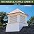 Manchester Vinyl Cupola, Perfect size for a 2 Car Garage or Smaller House, 30” square x 40” high, Pure Copper Roof