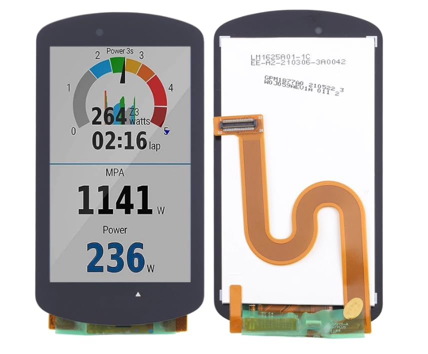 Replacement Screen For Garmin Edge 1030Plus LM1625A01-1C Fix Cracked Screen/Touch Failure/No Display Repair Display (Touch Included)