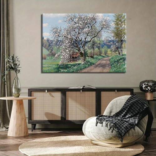 Impression fleur affiches photos maison toile decoration murale 50x77 cm