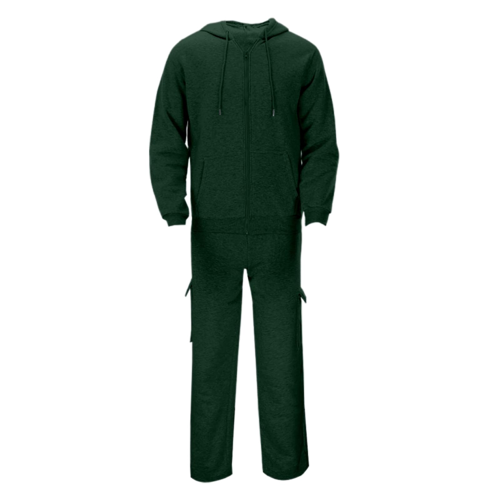 Générique Męski dres treningowy, 2-częściowy zestaw bawełnianych joggerów, top i dół z długim rękawem, bluza Endurance A85