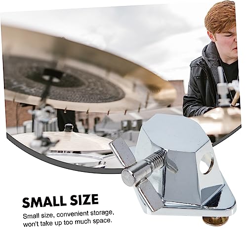 Base para pata de tom de percusión con diseño compacto, fácil de almacenar y compatible con tambores tom para principiantes y profesionales miniatura 4