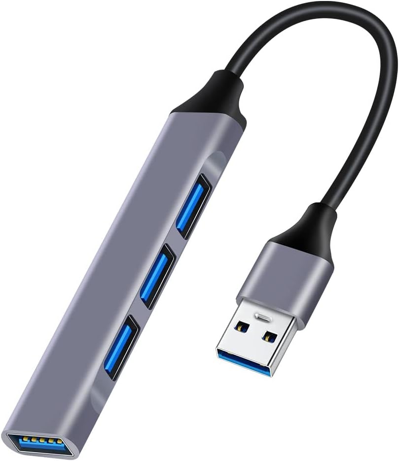 Amazon | Besince USBハブ USB3.0 1ポート USB2.0 3ポート 最大伝送速度5Gbps USB2.0/1.1との