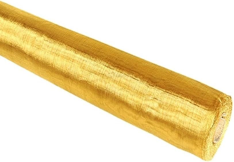 1PC Brass Woven Wire Mesh 100x50cm - Rustproof Copper Screen for Crafts, DIY Projects, and Industrial Use(80Mesh 0.25mm)
