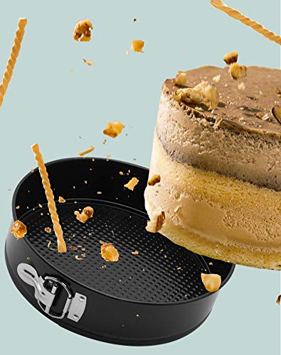 Coozyer 10 Inch Springform Pan Nonstick Cheesecake Pan Leakproof Round Baking Cake Pan With Removable Bottom Springform Cake Pan #TOP5