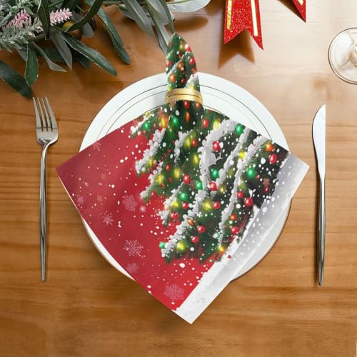 Servilletas de Tela Navidad Multicolor Pack 6 miniatura 3