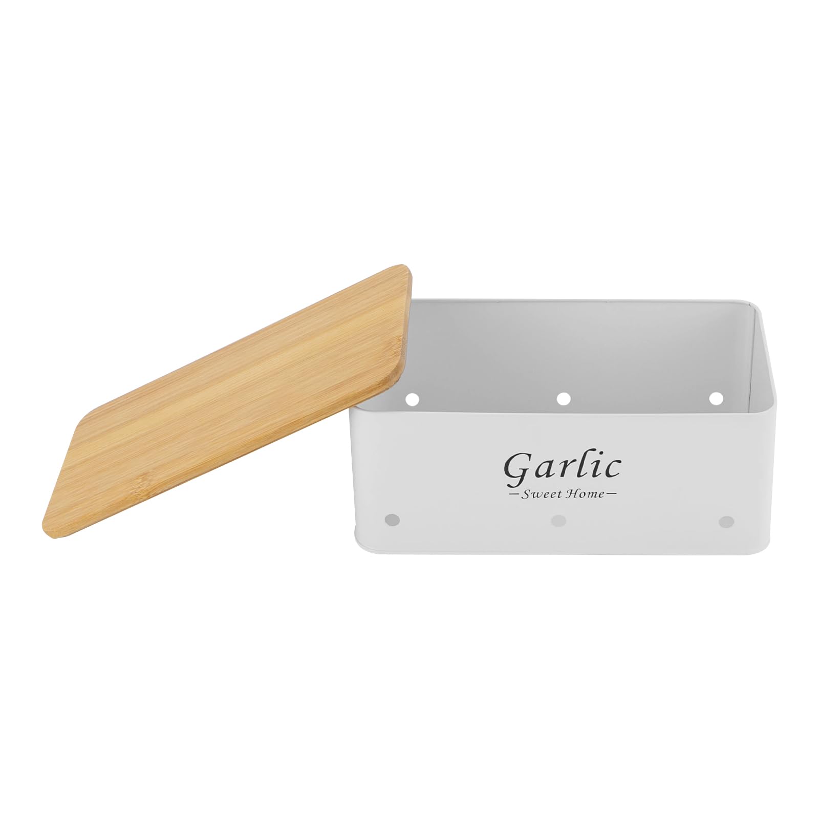 Juego de contenedores de 3 piezas, apilable, con asas ventiladas, recipiente de almacenamiento para organizar cebollas, patatas y ajos en la cámara de almacenamiento de cocina