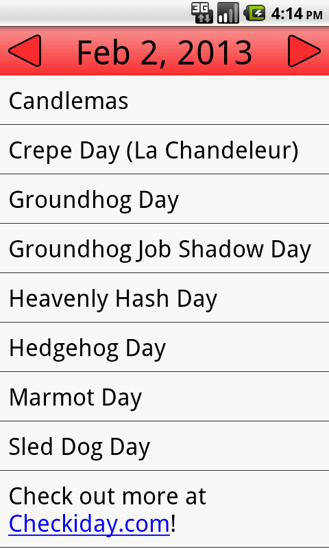 Checkidy Check Checkiday - App on Amazon Appstore