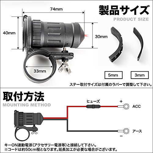 Amazon | マジェスティ マジェスティ125 マジェスティS USBポート 2