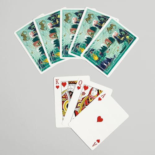 Naipes Poker Jackson Lake Georgia 52 Cartas miniatura 7