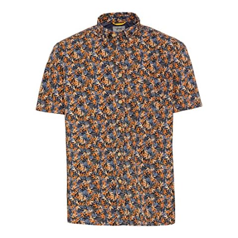 Camisa Camel Active 409211/1s21 Piedra Azul XXXL para Hombre Cover