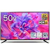 Amazon | ASTEX 50V型 4K液晶テレビ 3波対応 Wチューナー搭載 直下型