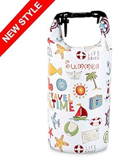 NVcompany Waterproof Bag - Dry Bag Backpack Kayaking Camping 10L Roll Top Keeps
