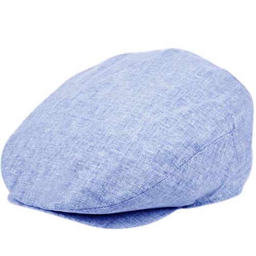 Image of Men's Linen Flat Ivy Gatsby Summer Newsboy Hats