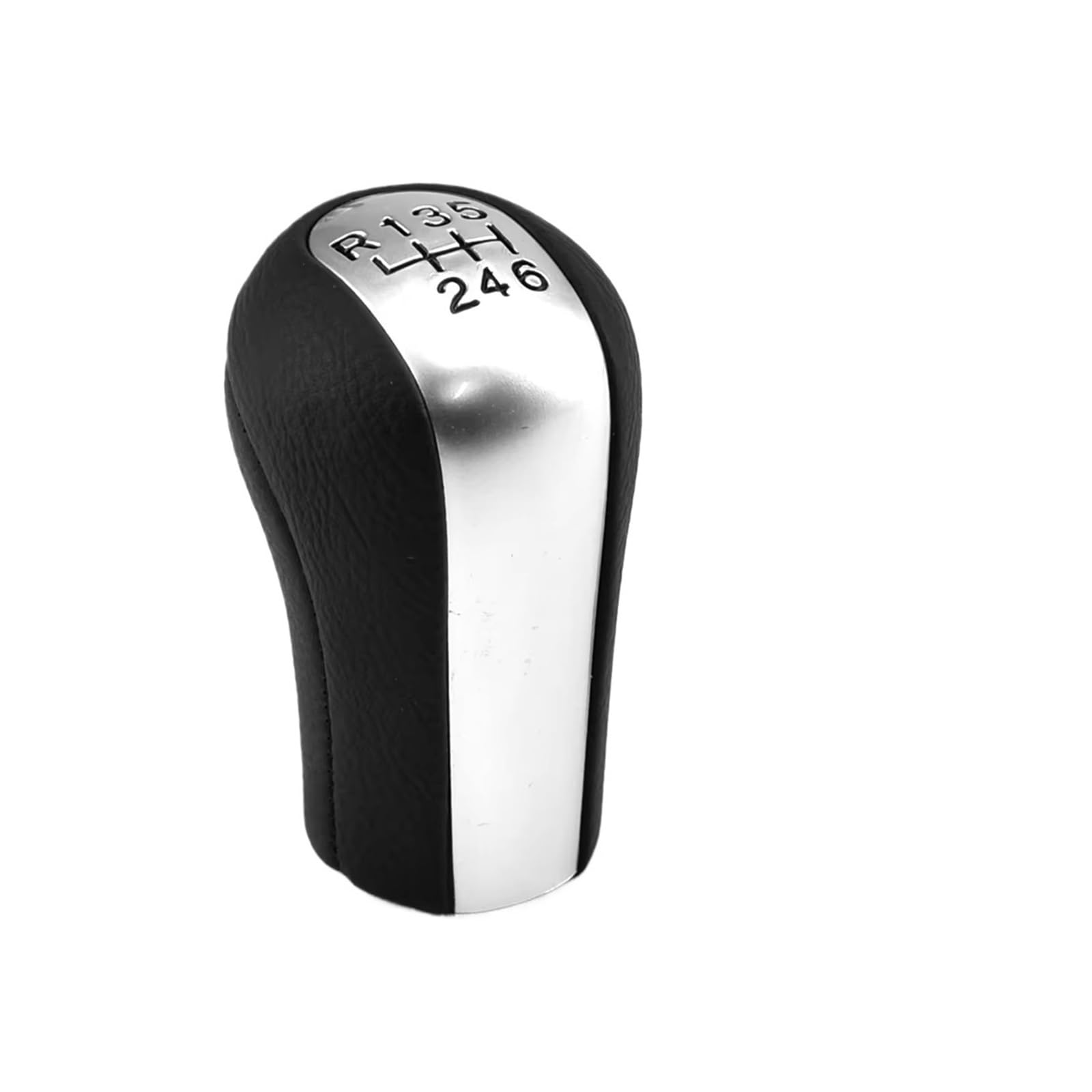 Qwqaab A-6 Speed Manual Gear Knob For Toyota For Corolla For Yaris Vitz For Avensis For Rav4 For Verso For Aygo 5/6 Speed Manual Gear Shift Knob Pu Gaiter Boot(A-6 Speed)