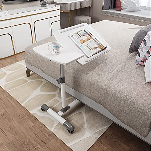 WOHFPHN Pflegetisch beistelltisch- Neigbarer, Verstellbarer und fahrbarer Computertisch am Bett Cover
