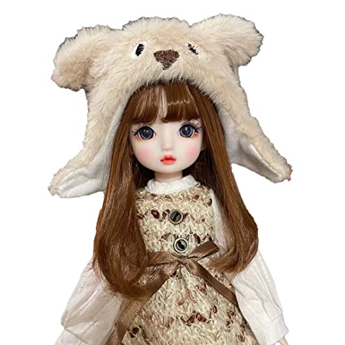 Original Elf Ear Design BJD Doll 1/6 SD Dolls 11.8 Inch 18 Ball Jointed Doll DIY Toys with Clothes Outfit Shoes Wig Hair Makeup,Best Gift for Girls Kids Children -Elf