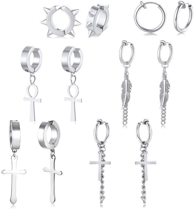 bororo ラフストーン片耳用ピアス ピアス片耳メンズ