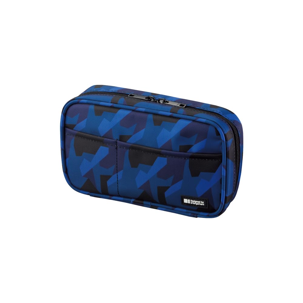 LIHITLAB Large Capacity Zipper Pencil Case for School Office College Big Capacity 4 Compartments Pencil Bag Holder Adults Teen Boys Girls