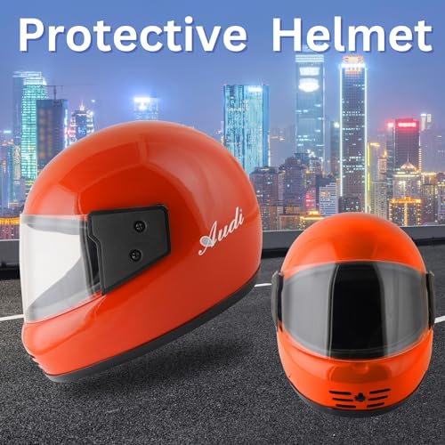 Image of Sage Square Audi Full Face Clear Visor Helmet | ISI Certified | High Standard Safety | Extra Comfort & Stylish