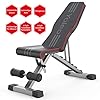 YOLEO Folding Weight Bench Multifun...